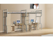 组合双人床   公寓床